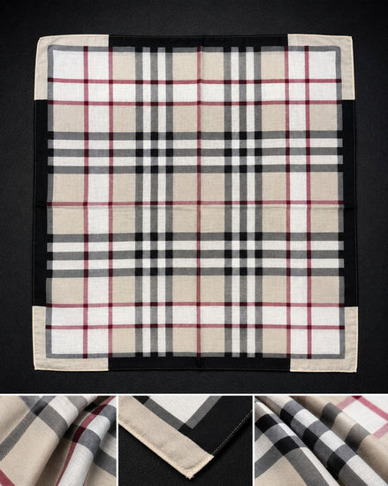 Axlon premium textured scarf with soft wool-feel fabric for men and women