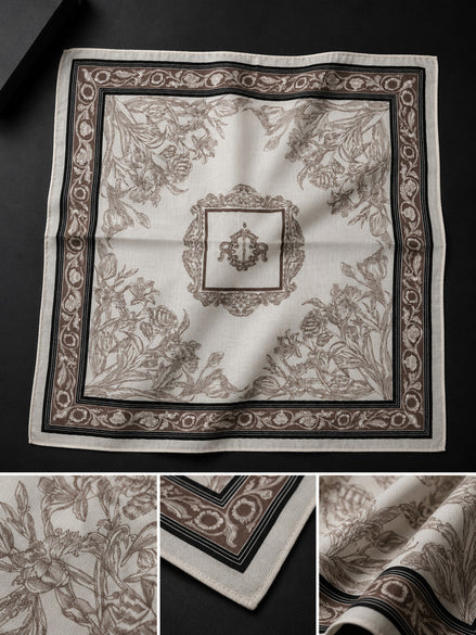 Axlon premium textured scarf with soft wool-feel fabric for men and women