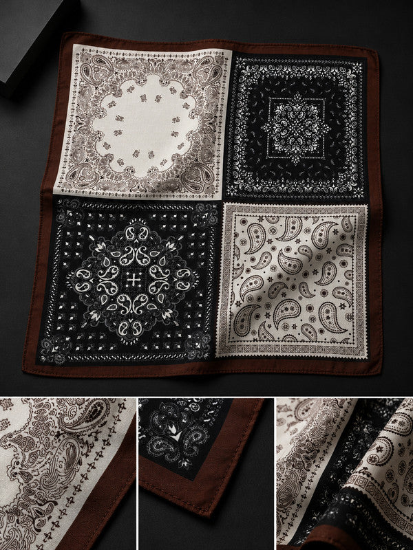 Axlon premium textured scarf with soft wool-feel fabric for men and women