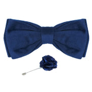 Axlon Mens Double Suede Velvet Bow Tie For Men