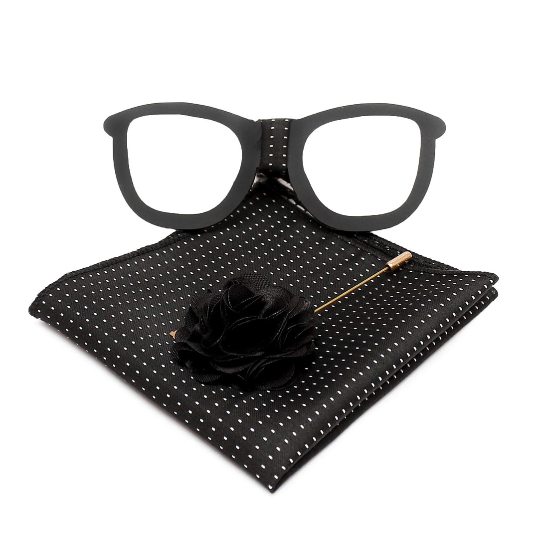 AXLON Men Wooden Style Bow Tie (WD_specs, Free Size)
