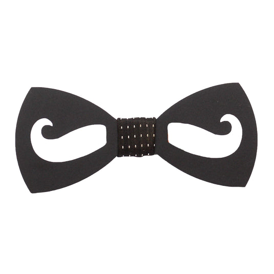 AXLON Men Wooden Style Bow Tie (WD_m1, Free Size)